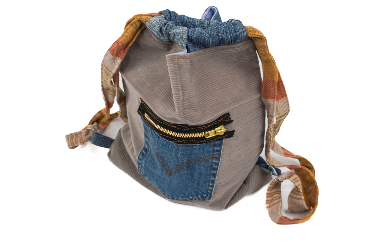 MOTG x GUANTANA Denim Drawstring Bag DDB-01