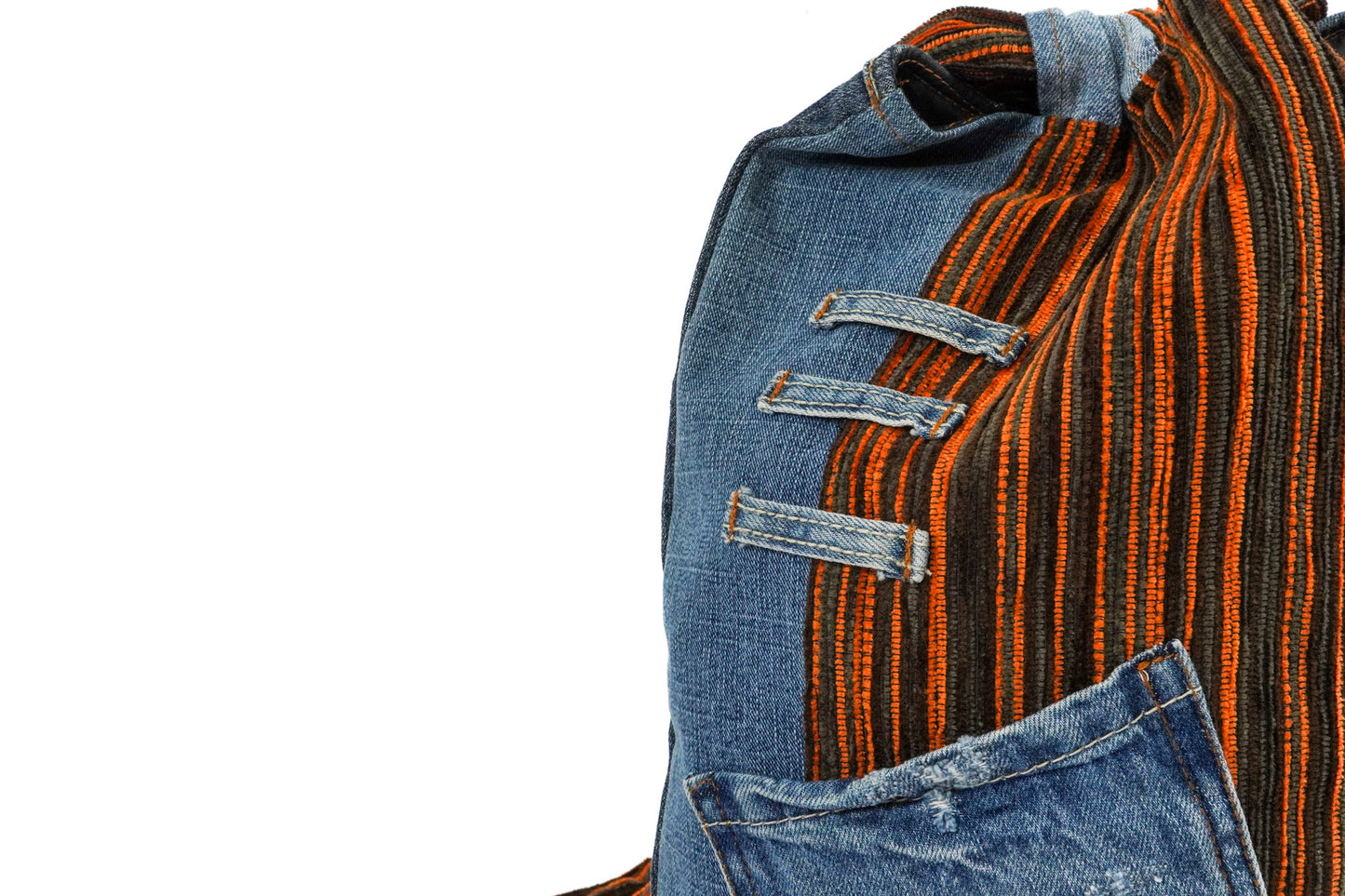 MOTG x GUANTANA Denim Drawstring Bag DDB-02