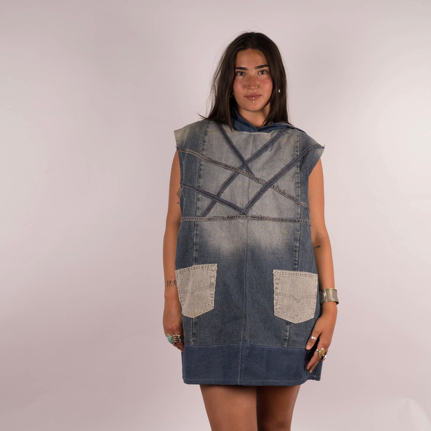 MOTG x GUANTANA Denim Dress DD-05