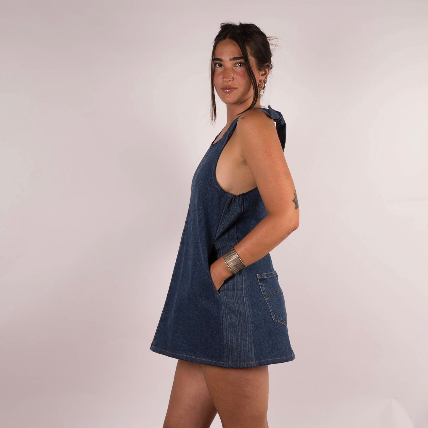 MOTG x GUANTANA Denim Dress DD-03