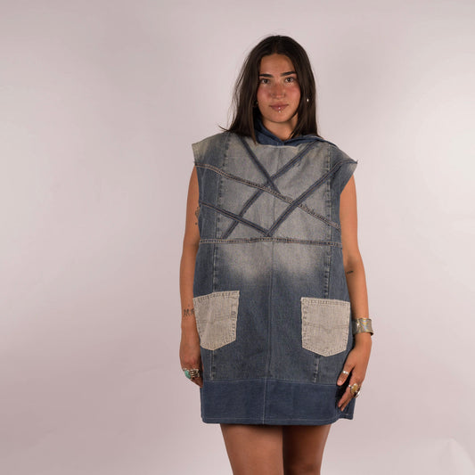 MOTG x GUANTANA Denim Dress DD-05