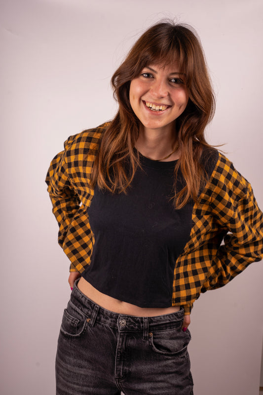 MOTG X GUANTANA Long-Sleeved Crop TSS-08