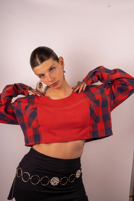MOTG X GUANTANA Long-Sleeved Crop TSS-12