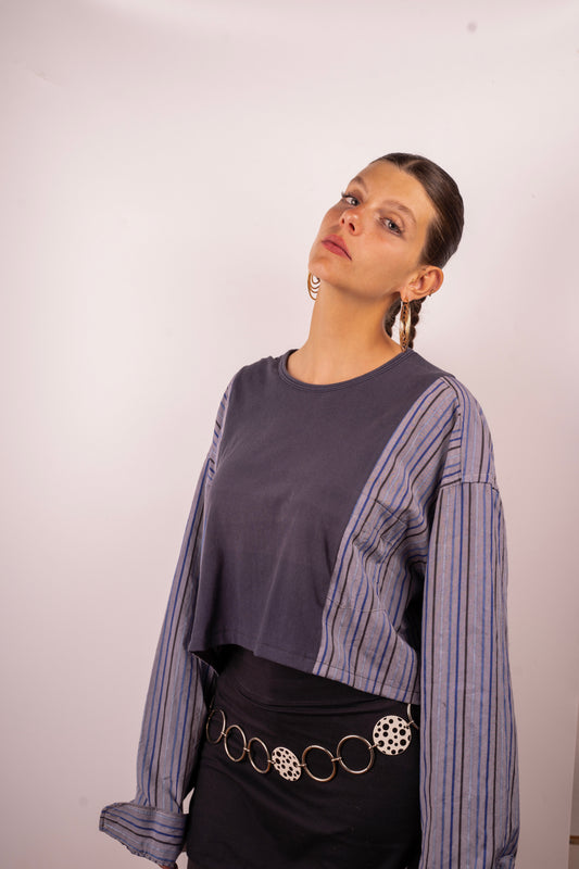 MOTG X GUANTANA Long-Sleeved Crop TSS-07