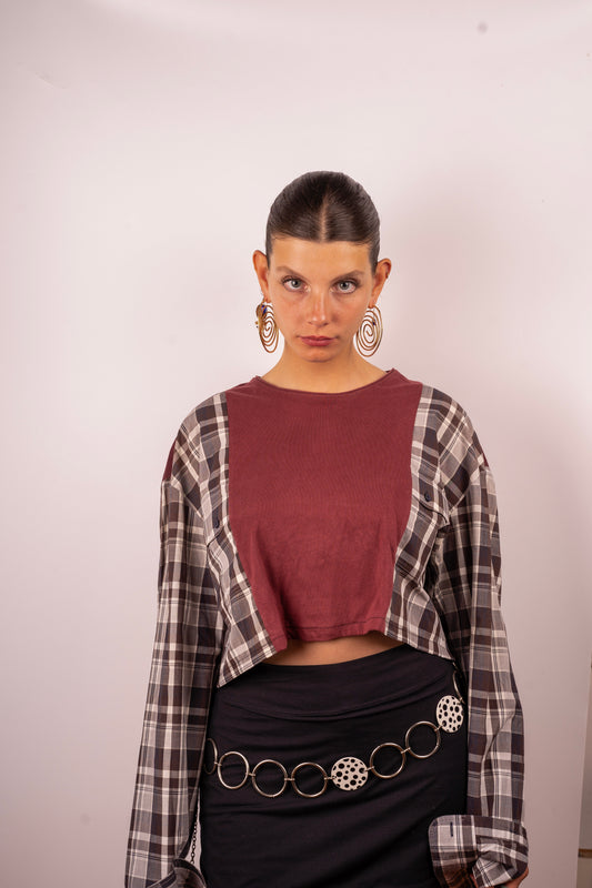 MOTG X GUANTANA Long-Sleeved Crop TSS-04