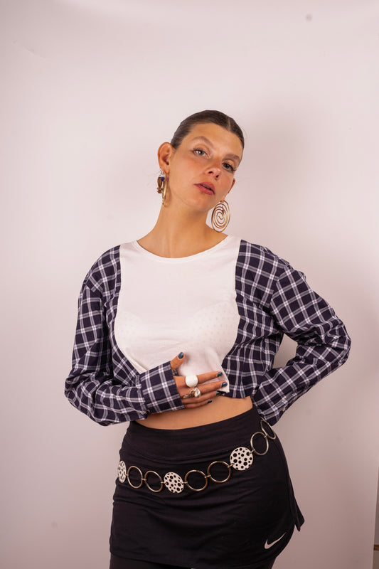 MOTG X GUANTANA Long-Sleeved Crop TSS-06